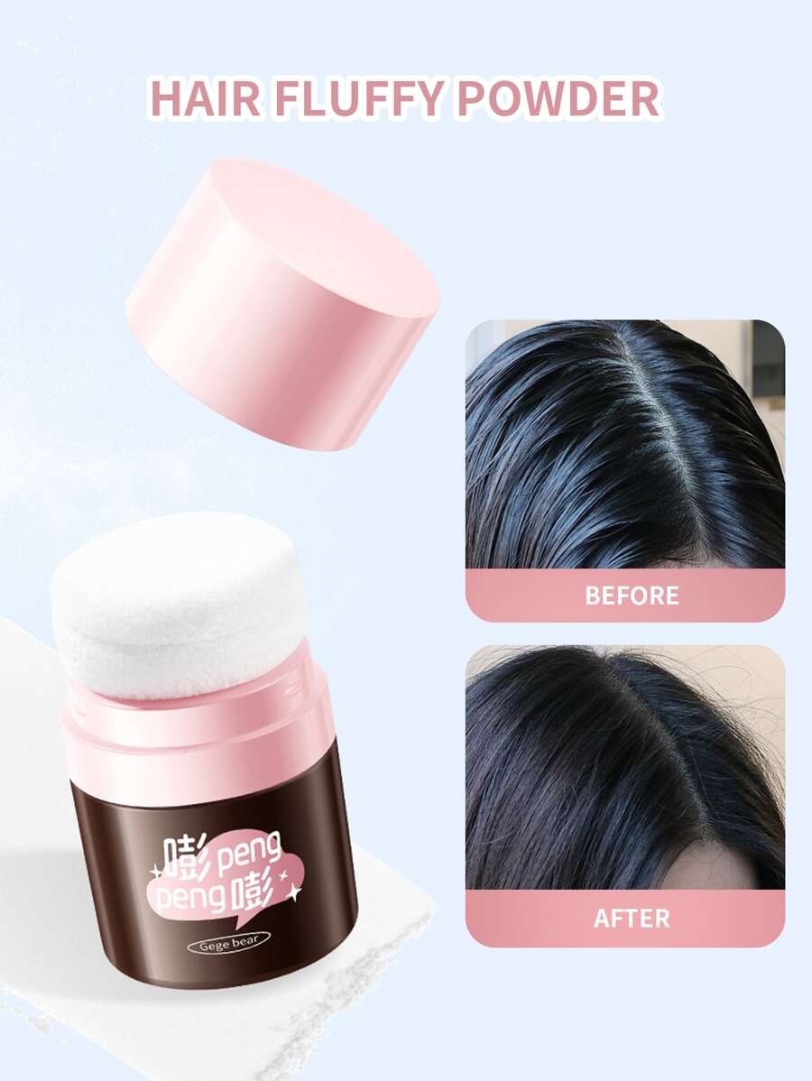 Gege Bear 控油速效发粉，持久飘逸清爽，使用方便，无需清洗，天然不油腻