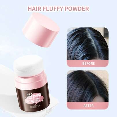 Gege Bear 控油速效发粉，持久飘逸清爽，使用方便，无需清洗，天然不油腻