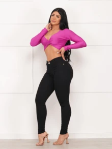 Women Jeans - màu đen - Xem 1