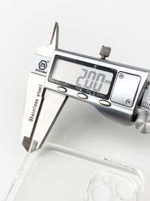 情人节花朵与字母图案手机壳 兼容 iPhone15/15Plus/15Pro/15Promax - 彩色 - 查看 5