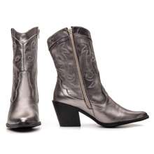 Women Fashion Boots - Bạc - Xem 4