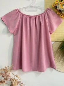 Women T-Shirts - Hồng - Xem 2