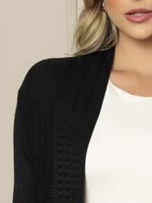 Women Cardigans - Black - View 5