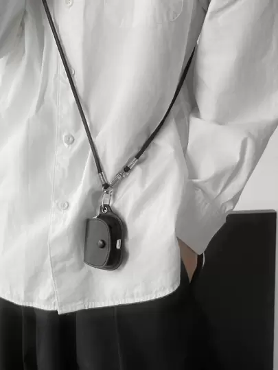 复古皮革专业保护壳，斜挎保护套，适用于 Apple 1/2/3/Pro 3 无线蓝牙耳机