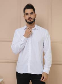 Men Shirts - 白色 - 查看 1