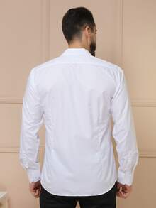 Men Shirts - 白色 - 查看 3