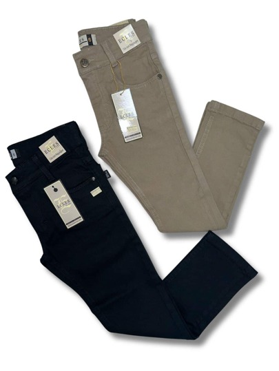Kit Calça Infantil de Sarja Masculina