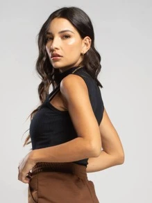 Women Blouses - 黑色 - 查看 5