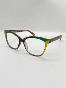 Women's Eyeglass Frames - 鏽棕色 - 查看 2