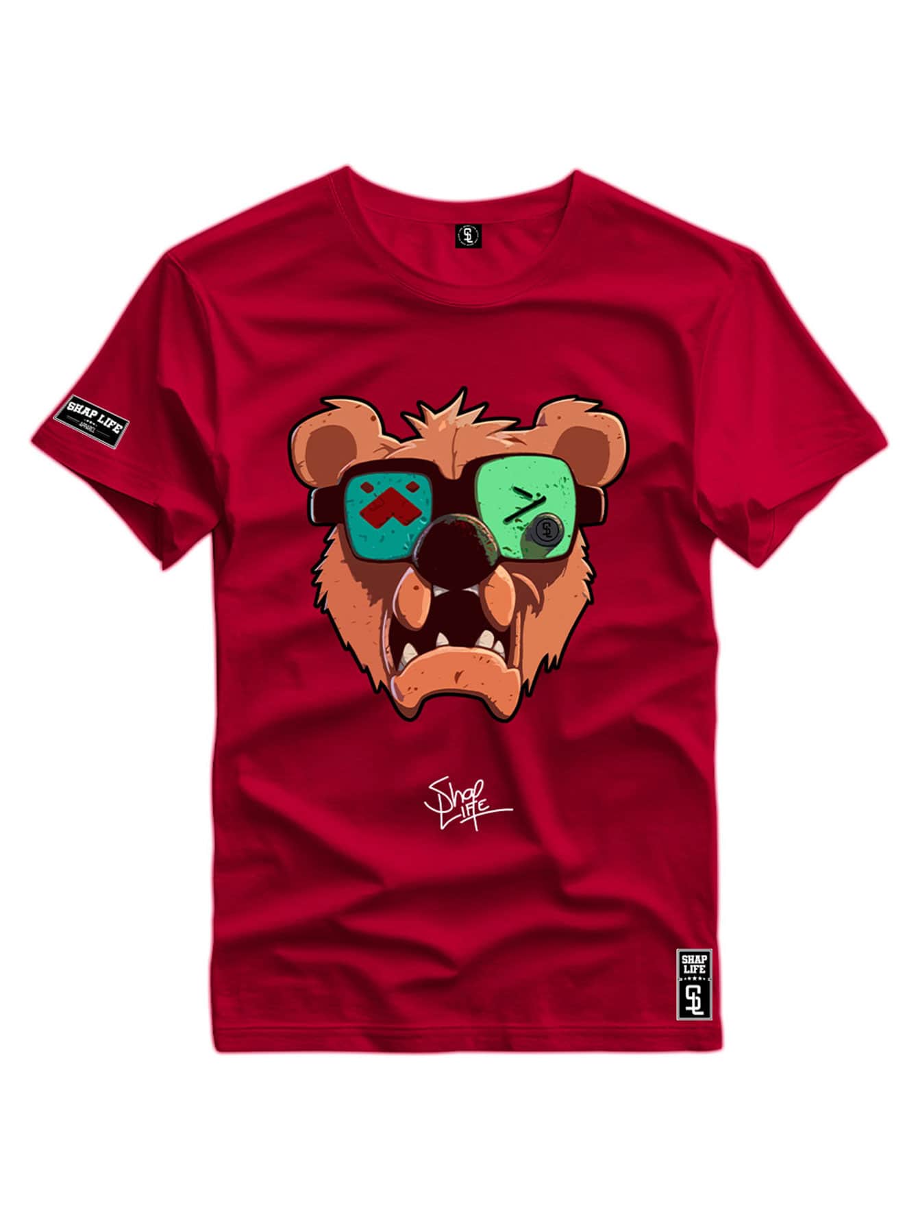 Camiseta Personalizada Urso Shap Life - 2656