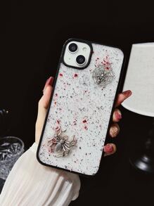 Funda para móvil con patrón de araña - Negro - Ver 2