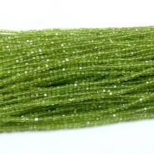 1串實心天然真正透明綠寶石切割立方體散珠,diy珠寶配件 - 綠色 - 查看 4