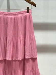 Women Skirts - 淺粉色 - 查看 2