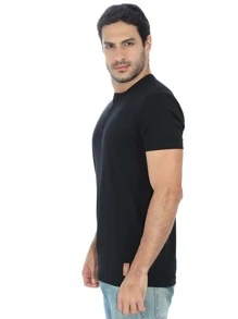 ANISTIA Men T-Shirts - 黑色 - 查看 2