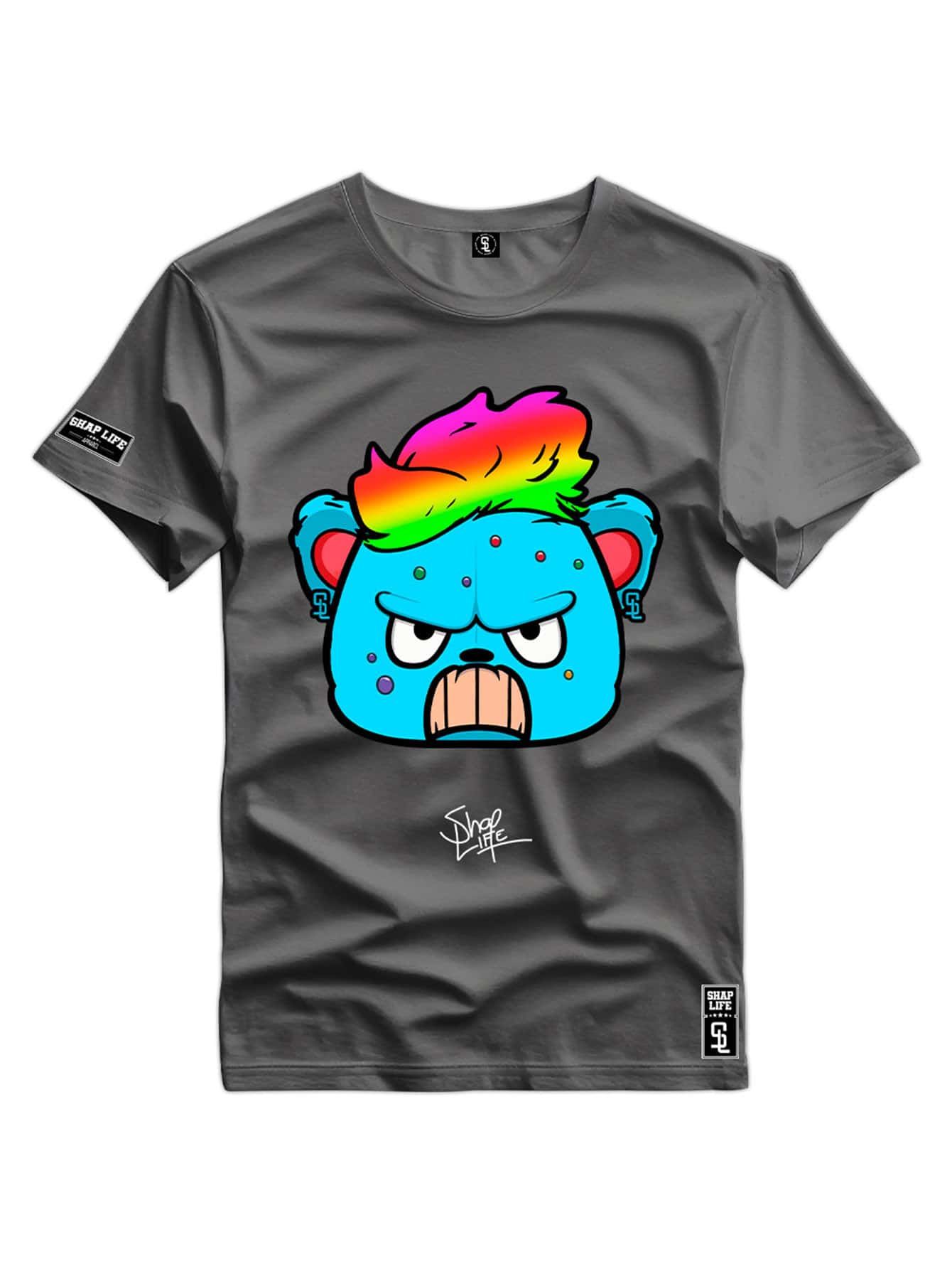 Men T-Shirts - Xám - Xem 1