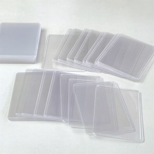 50pcs Transparent Card Sleeves Back To School