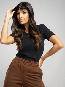 Women Blouses - Black - View 1