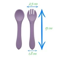 Baby Feeding Tools - 紫色 - 查看 2