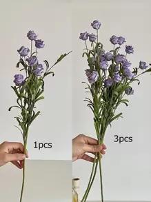 1 pièce/3 pièces Fleur artificielle d'imitation de rose, décoration d'intérieur, Saint-Valentin, cadeau