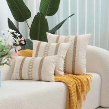 1個波西米亞風格流蘇裝飾靠墊套