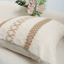 1個波西米亞風格流蘇裝飾靠墊套