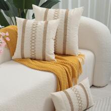 1個波西米亞風格流蘇裝飾靠墊套