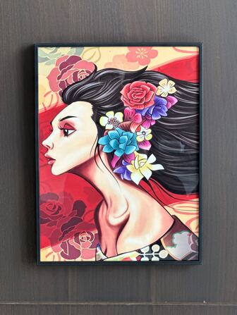 1pc Crystal Film Picture Frame