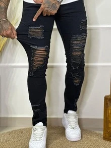 Men Pants - màu đen - Xem 2