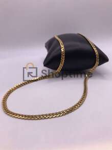 Men's Chain Necklaces - 金色 - 查看 2