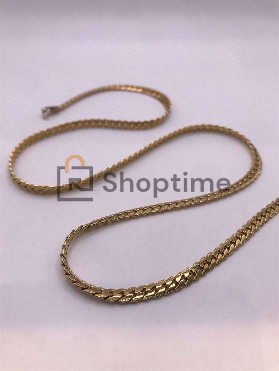 Men's Chain Necklaces - 金色 - 查看 1