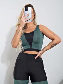 Women Sports Leggings - Negro - Ver 3