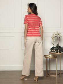 Women T-Shirts - Red - View 2