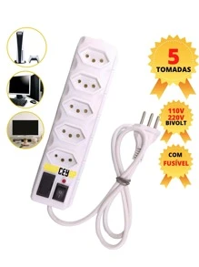 Electrical Sockets - FILTRO 5T BLANCO-NR-148 - Ver 1