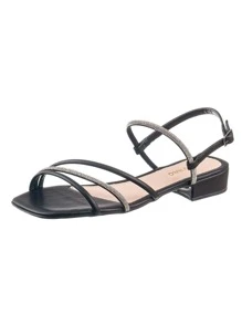 Women Heeled Sandals - 黑色 - 查看 5