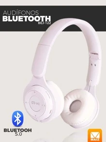 Rechargeable Hands-Free Bluetooth Headband Headphones With Led Light - Blau - Übersicht 1