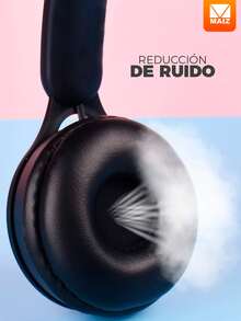 Rechargeable Hands-Free Bluetooth Headband Headphones With Led Light - Blau - Übersicht 3