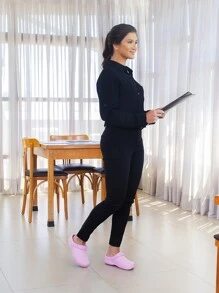 Women Work & Safety Shoes - 淺粉色 - 查看 3