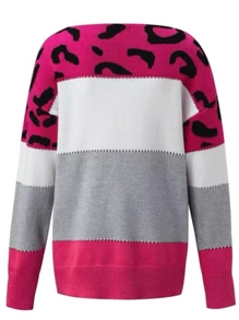 Women Sweaters - Rosa Fucsia - Ver 3
