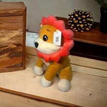 Peluche De Leon Tierno Gordito Almohada Suave Para Abrazar Para Niños Y Niñas - Amarillo Mostaza - Ver 3