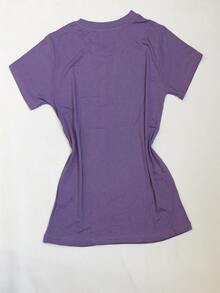 Women T-Shirts - Màu Lilac Tím - Xem 3