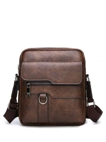 Men Crossbody Bags - 銅色 - 查看 1
