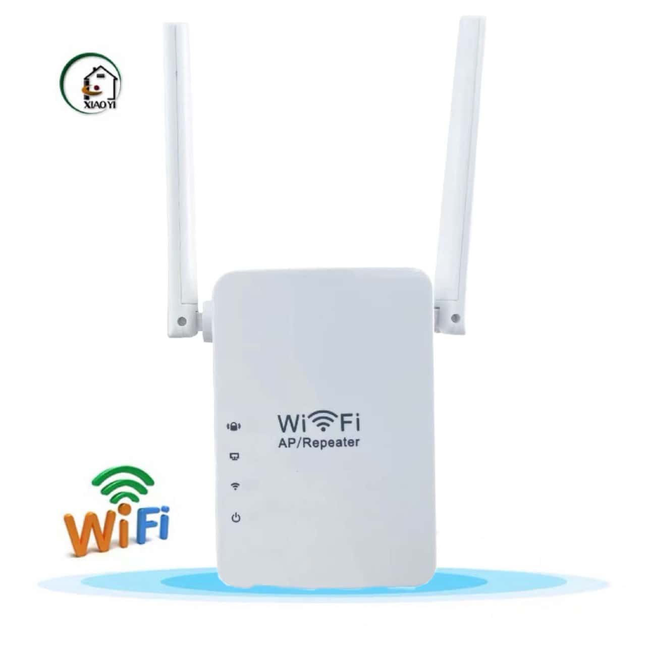 Roteador Repetidor De Sinal Amplificador Wifi 2 Antenas - Branco - Visão 1
