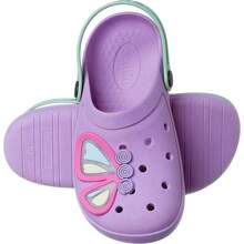 Babuche Feminina Infantil Menina + Aplique Borboleta Camin Calçados