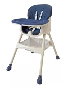 Periquera High Chair For Babies 3 In 1 With Belt - Blue - View 2