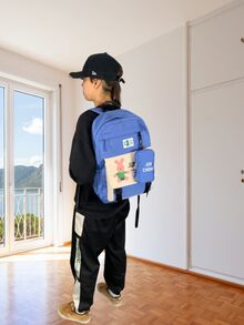 Women Fashion Backpacks - 藍色 - 查看 4