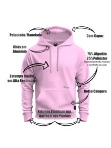 Nexstar Men Sweatshirts - 淺粉色 - 查看 2