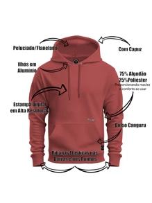 Nexstar Men Sweatshirts - Đỏ - Xem 2