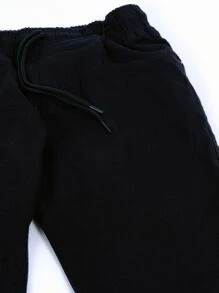 Tween Boys Pants - 黑色 - 查看 5