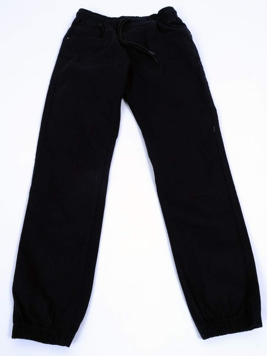 Tween Boys Pants - 黑色 - 查看 1