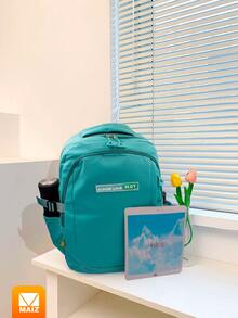 Mochila Escolar - Azul - Ver 3